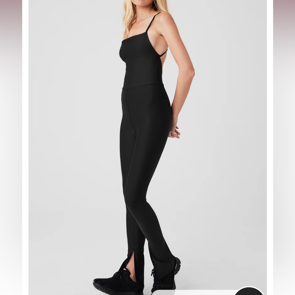 Alo Yoga Airlift Disco Daze Onesie Jumpsuit